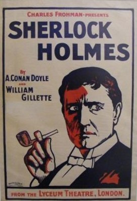 William Gillette as Sherlock Holmes